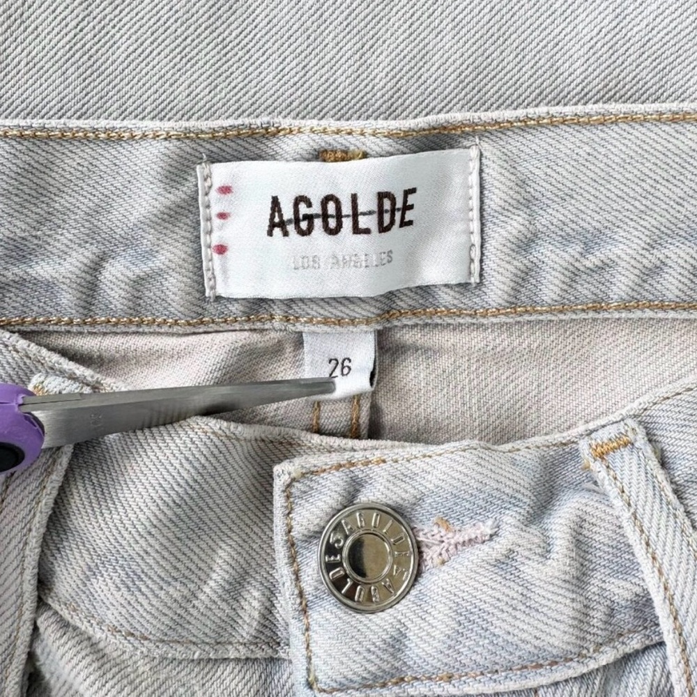 Agolde REN High-Rise wide-leg Jeans 26 - Picture 6 of 9